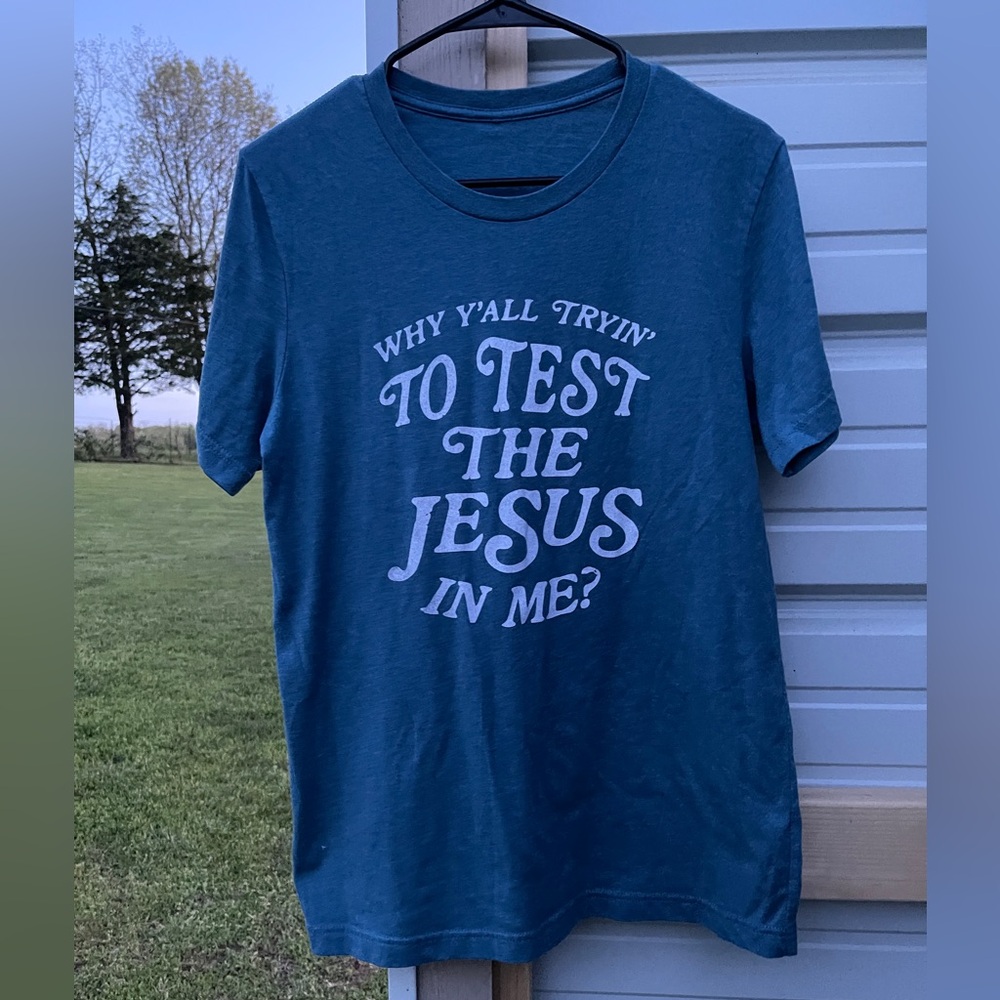 Blue Graphic T-Shirt